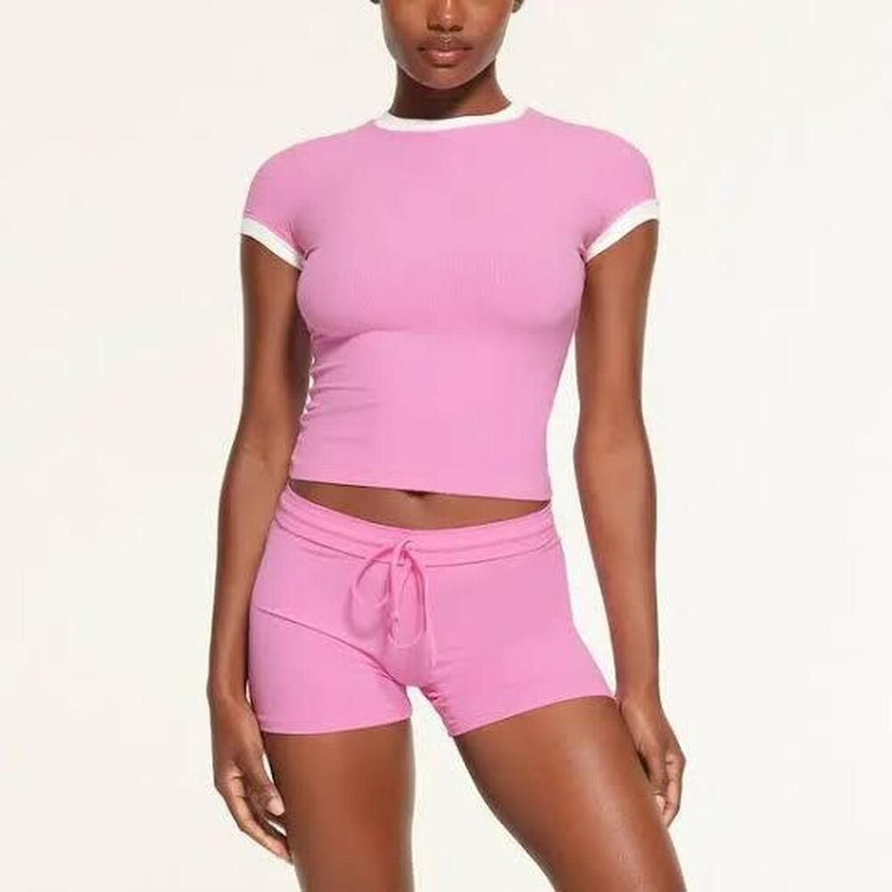 Skims T shirt & Shorts Set